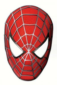 Spiderman Template Mask