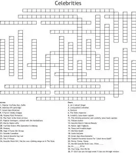 10 tricky celebrity crossword puzzles kitty baby love