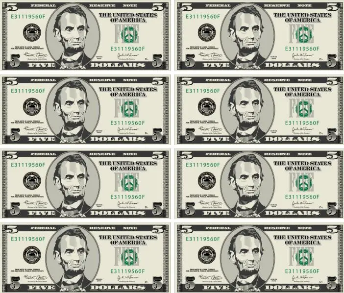 Black And White Fake Money Printable 12 100