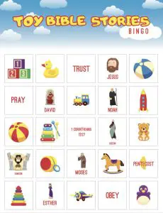 Free Bible Bingo