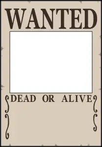 Free Wanted Poster Template Printable