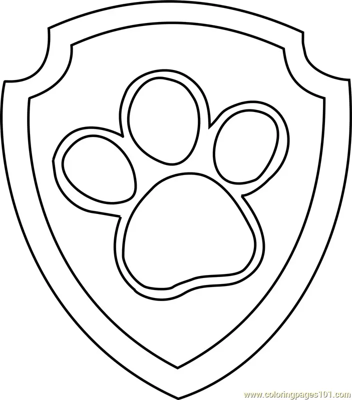 paw patrol badge svg free