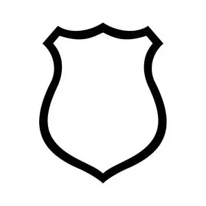 Police Badge Template for Preschool