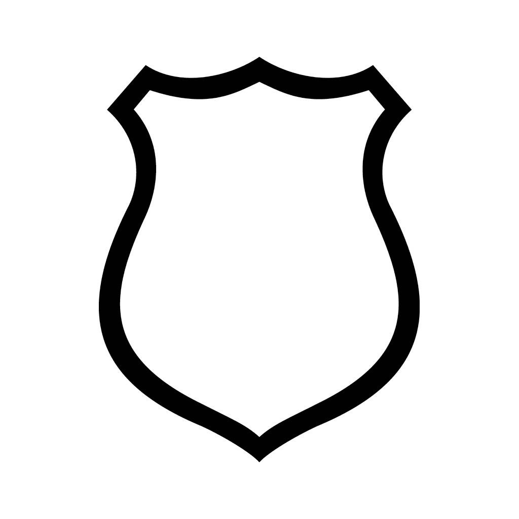 Printable Police Badge Template