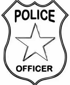 Police Officer Badge Template