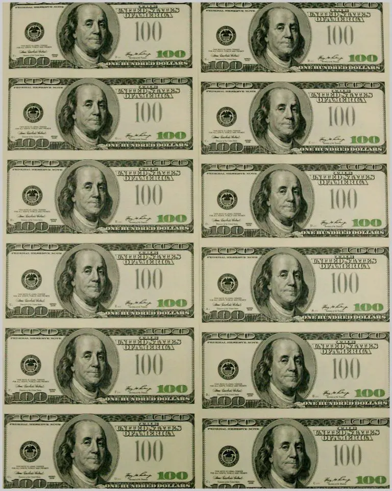 Fake Money Printable $100