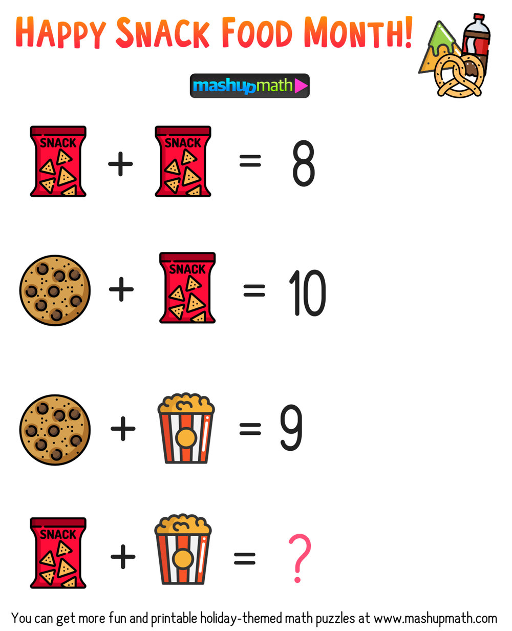 Brain Teasers Worksheet For Kids