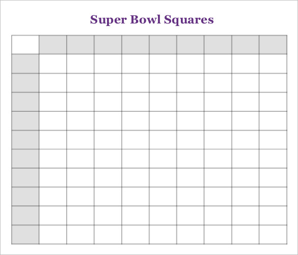 super bowl squares