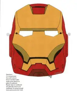 7 sleek iron man mask templates kitty baby love