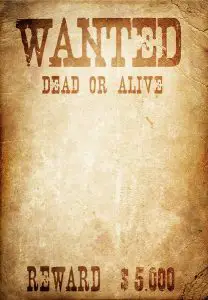 Wanted Poster Template