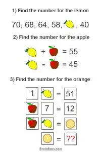 Easy Math Logic Puzzles