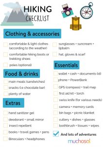 Hiking Checklist