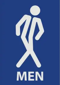 Mens Bathroom Sign Printable