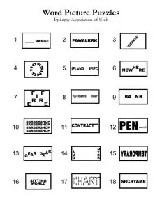 Picture Word Puzzles