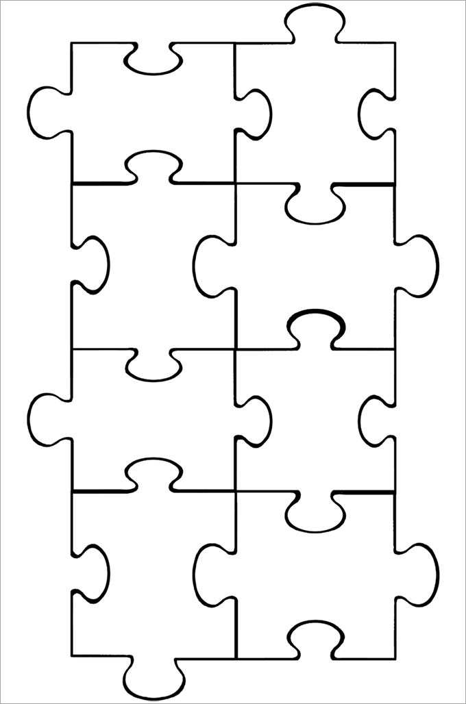 15 Amusing Printable Puzzle Pieces Kitty Baby Love