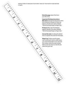 Printable Measuring Tape for Clothes