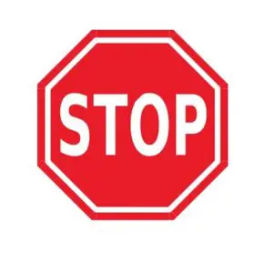 Stop Sign Shape Printable