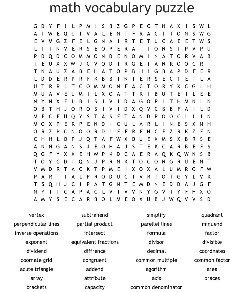 26 Fun Yet Educative 4th Grade Word Searches Kitty Baby Love