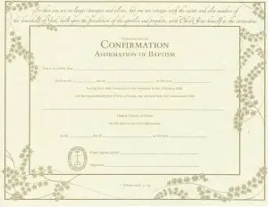 Baptism Certificate Images