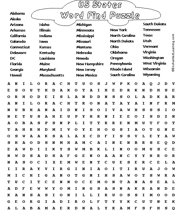20 Thrilling 5th Grade Word Searches Kitty Baby Love
