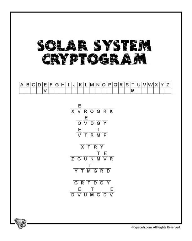 Cryptograms Free Printable