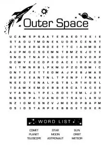 Space Words for Word Search