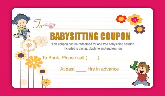 12 Enchanting Babysitting Coupons Kitty Baby Love