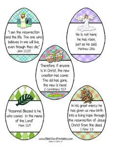 Easter Bible Verse Printables