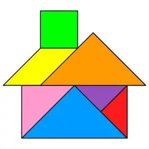 Easy Tangram Puzzles for Kids