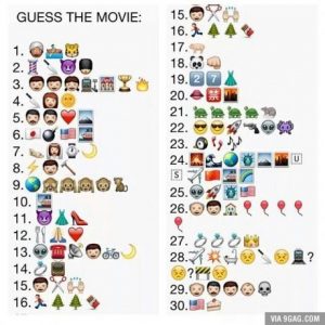 Emoji Puzzles Disney Movie