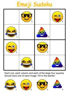 Emoji Puzzles for Kids