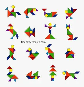 Pictures of Tangram Shapes