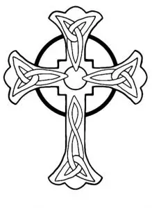 Printable Celtic Cross