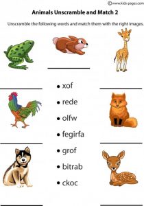 Unscramble Animal Image