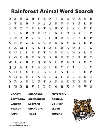 18 animals word search printable pdf samples kitty baby love
