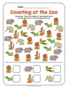 10 printable zoo animals kitty baby love