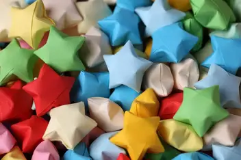 How To Make Origami Lucky Stars — Gathering Beauty