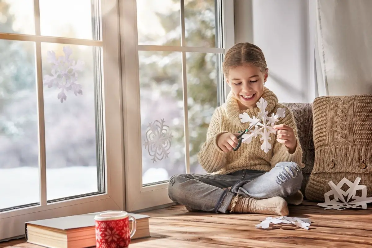 How To Make A Paper Snowflake For Kids