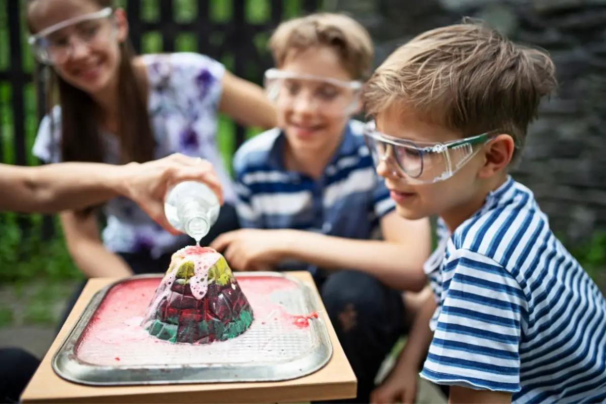 How To Make A Volcano For Kids