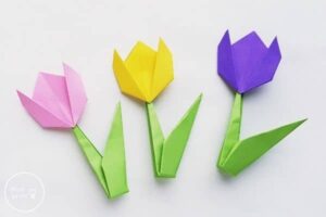 Origami Flower Step By Step