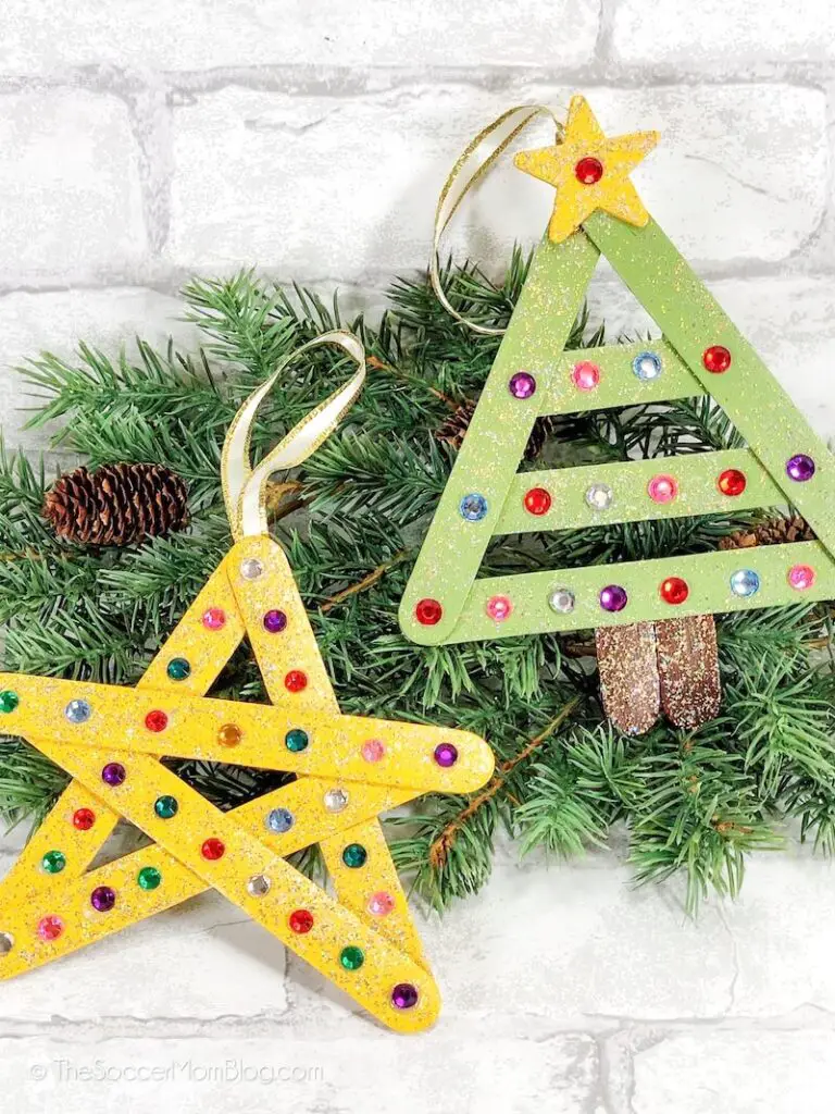 10 Popsicle Stick Christmas Crafts