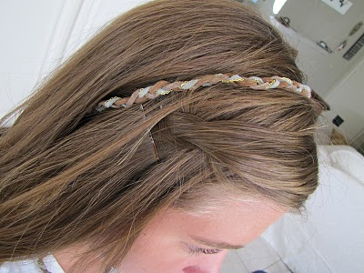 Bohemian Beige Headband, Hippie Festival Hair Accessory, Boho Hippie Hair  Wrap | Junkiri