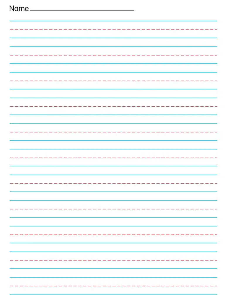 30 Useful Printable Lined Paper - Kitty Baby Love