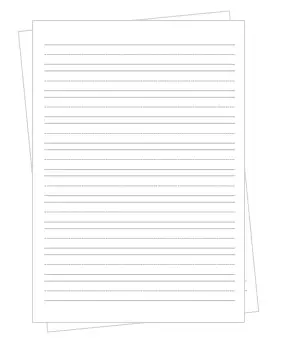 Handwriting Paper With Lines