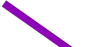 Purple colored printable ruler