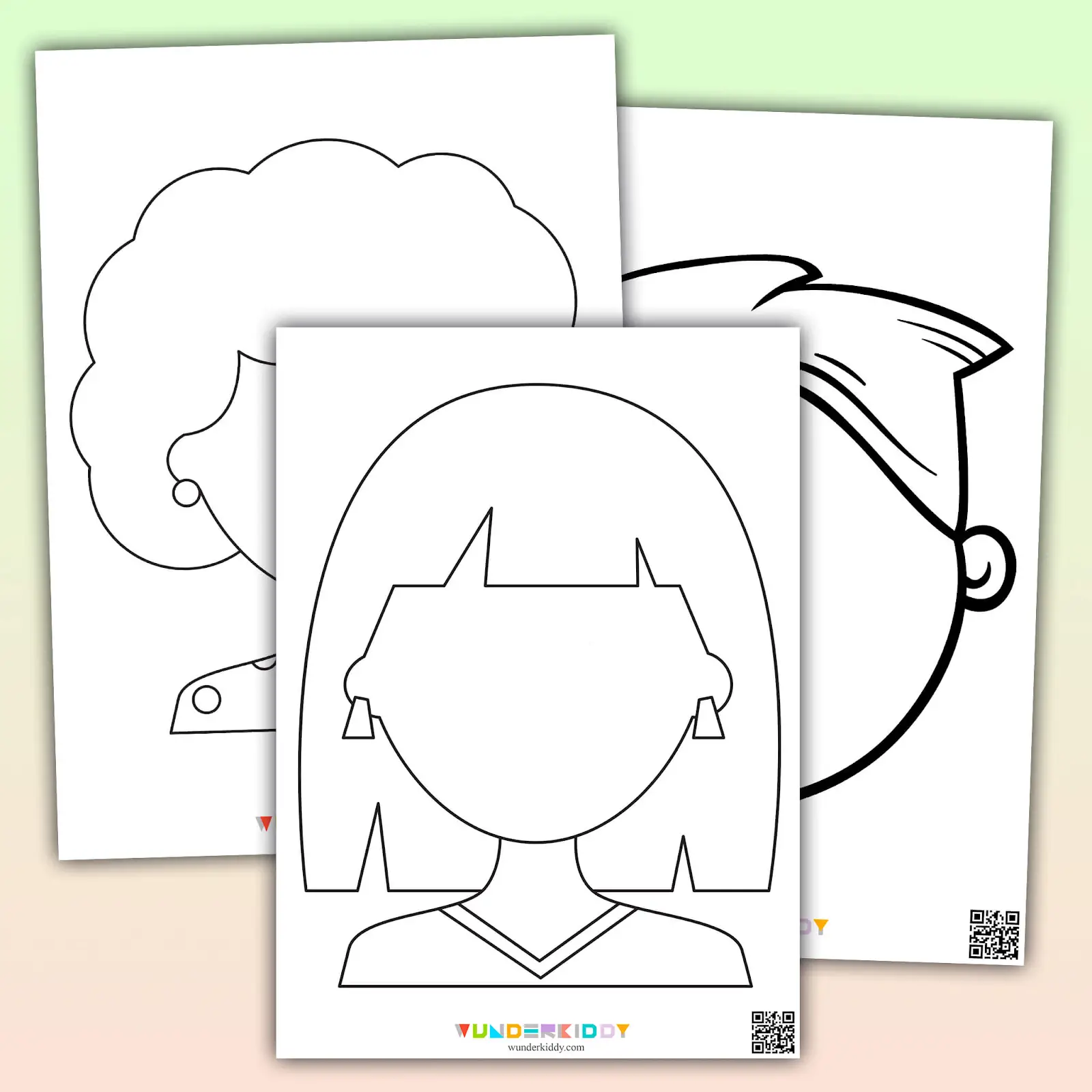 Free Printable Blank Face Templates