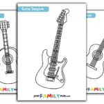 Printable Guitar Templates